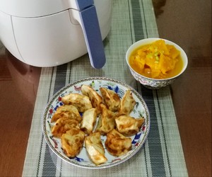 Fried Dumplings in An Air Fryer recipe
