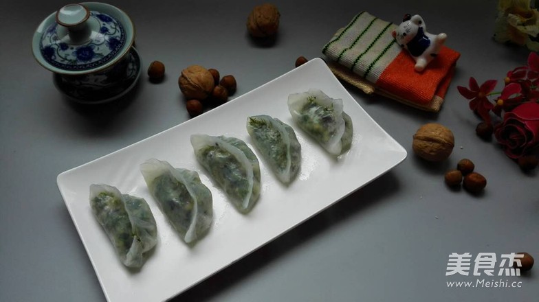 Vegetarian Crystal Dumplings recipe
