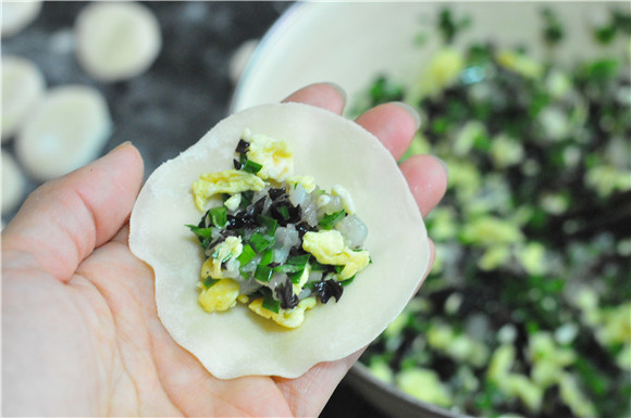 Leek Dumplings recipe