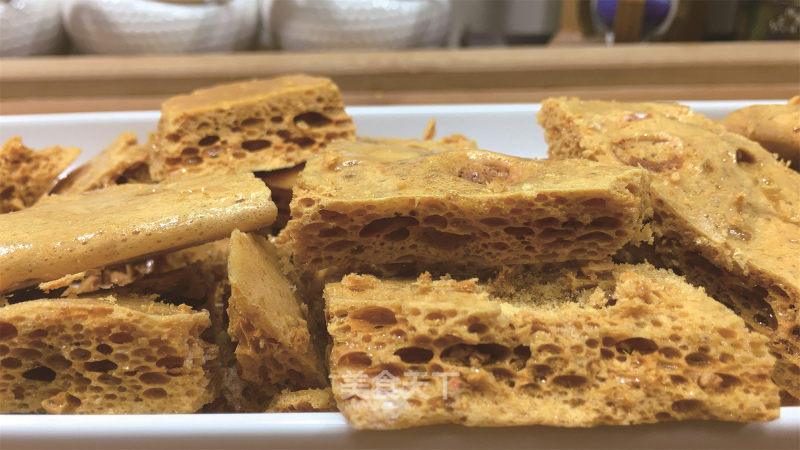 Super Simple Honeycomb Caramel Crisp, Crispy and Sweet Taste, Slightly Sticky, Easy to Handle in 5 Minutes. recipe