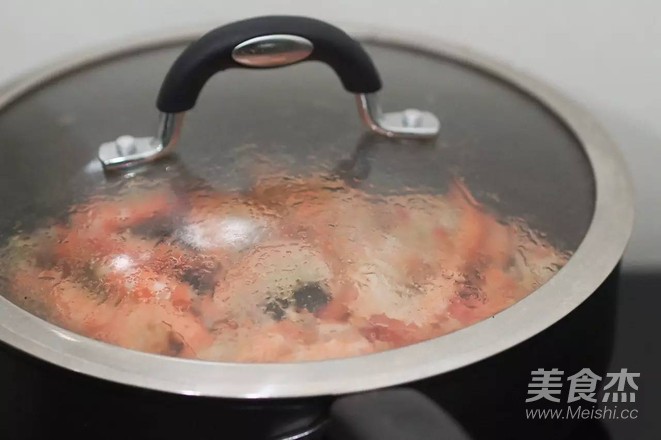 Hokkien Cuisine-braised Shacha Shrimp in Oil recipe