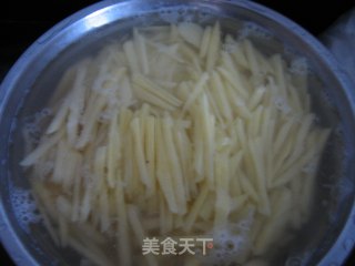 Vinegar Shredded Potatoes recipe