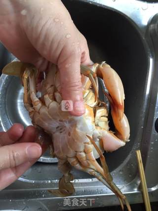 Steamed Crab with Longan recipe