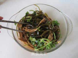 Cold Bean Sticks Seaweed Shreds recipe