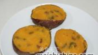 Baked Sweet Potatoes with Cheese Cream recipe