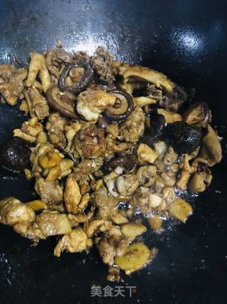 Braised Chicken with Mushrooms recipe