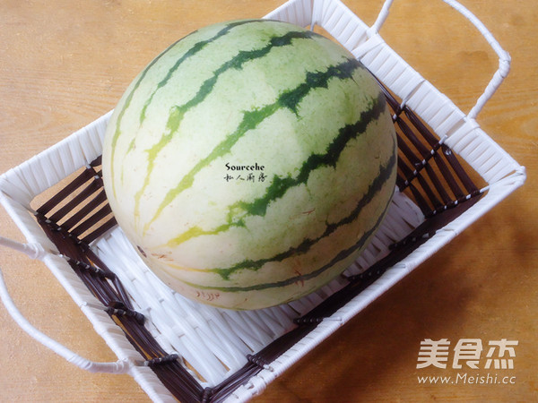 Red Wine Watermelon Rind recipe