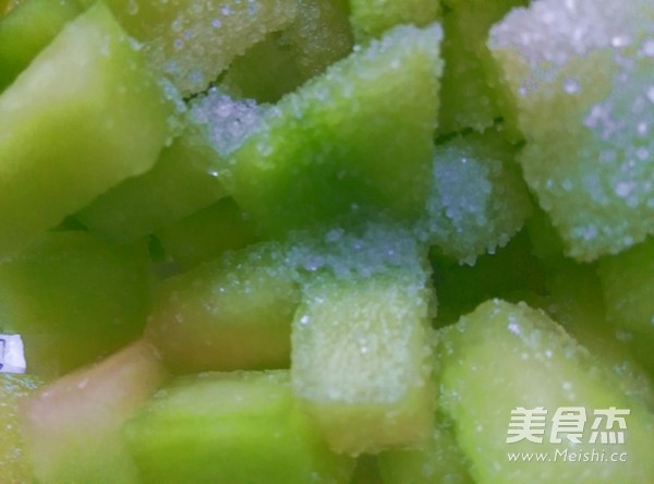 Cold Sweet and Sour Melon Peel recipe