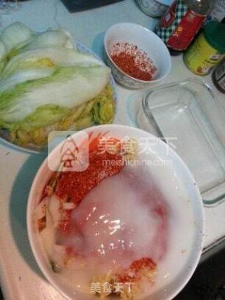 Refreshing Spicy Cabbage recipe