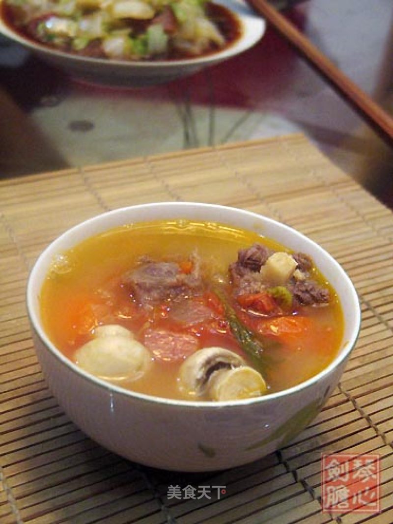 【beef Story】oxtail Soup-thick Love recipe