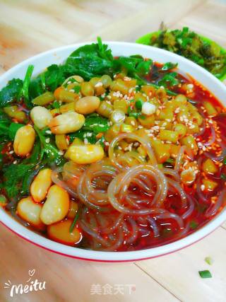 Homemade Hot and Sour Noodles recipe