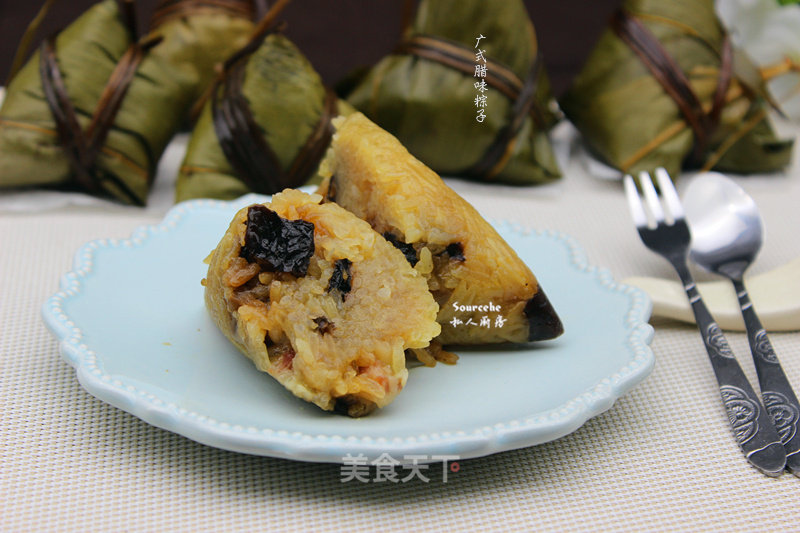 Cantonese Style Preserved Rice Dumplings recipe