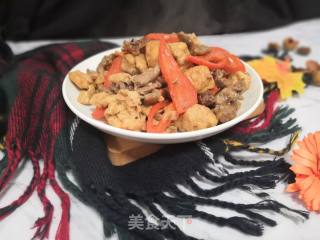 Beef Stir-fried Tofu recipe