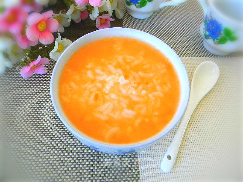 Carrot Rice Porridge recipe