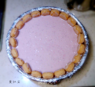 Strawberry Cheese Mousse Cake recipe