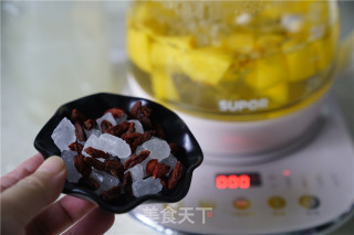 Yellow Peach Bird's Nest Syrup recipe