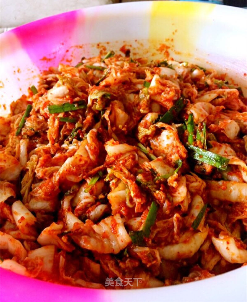 Refreshing Spicy Cabbage recipe