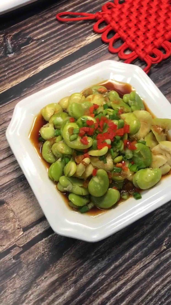 Steamed Broad Beans recipe