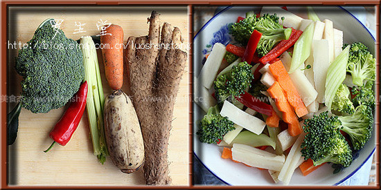 Vegetarian Stir-fried Seasonal Vegetables recipe