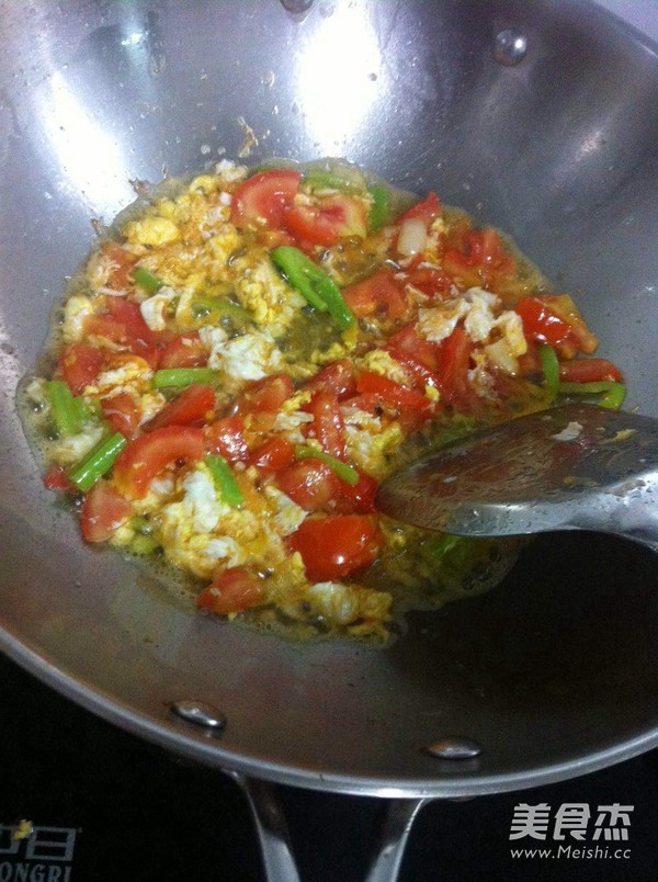 Fried Rice Noodles for One Person recipe