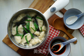 Whitebait Dumplings in Broth recipe