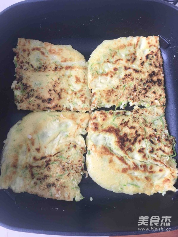 Zucchini Egg Pancakes recipe