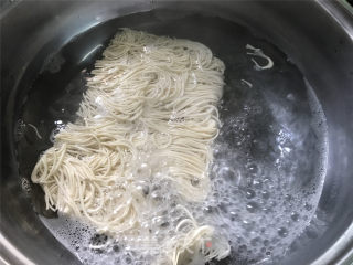 Fried Noodles with Green Vegetables and Eggs recipe