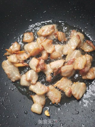 Stir-fried Pork with String Beans recipe