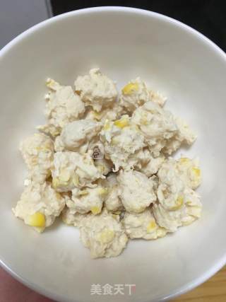Baby Food Supplement~chicken Corn Sausage recipe
