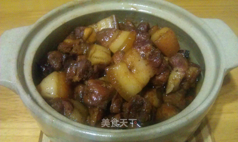 Simmered Braised Pork in Casserole recipe