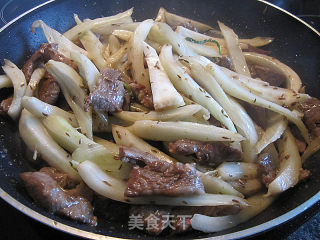 Fried Lamb Shoulder with Fennel Head recipe