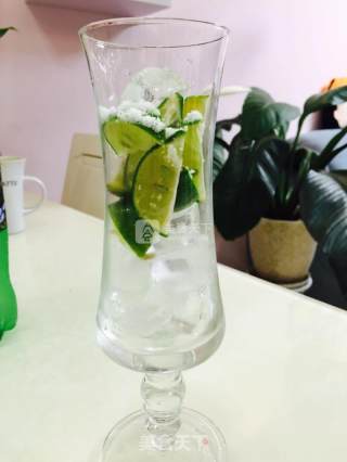 Salty Lime Bubbles recipe