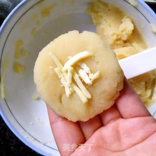 #aca烤明星大赛# Golden Potato Cheese Shrimp Balls recipe