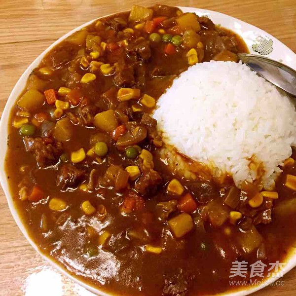 Beef Curry Rice recipe
