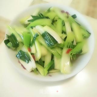 Vegetarian Stir-fried Cabbage Stems recipe