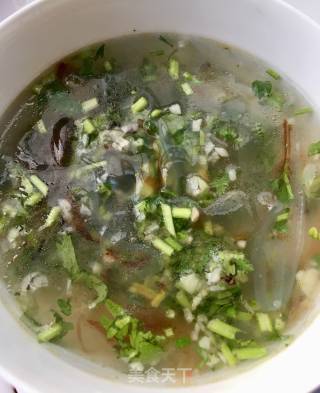 Fresh Jellyfish Soup recipe