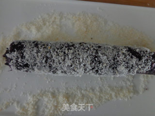 Coconut Black Rice Roll recipe