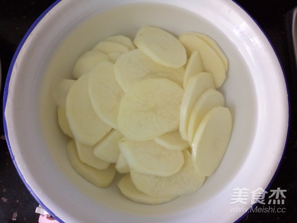 Griddle Potato Chips recipe