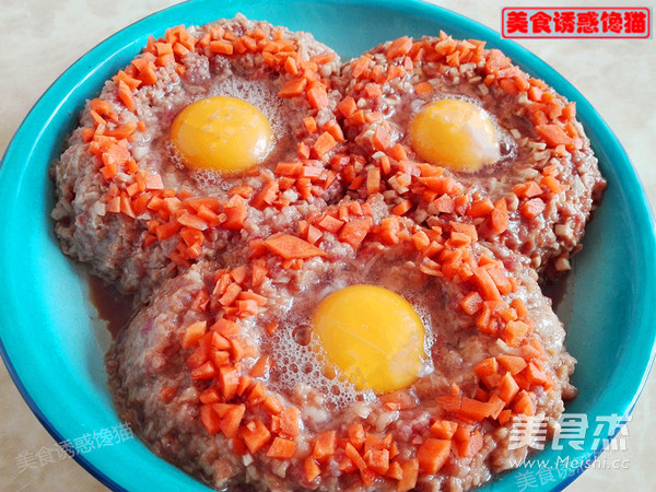 Steamed Lotus Root and Taro Potato Patties recipe