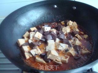 Spicy and Delicious Red and White Tofu recipe