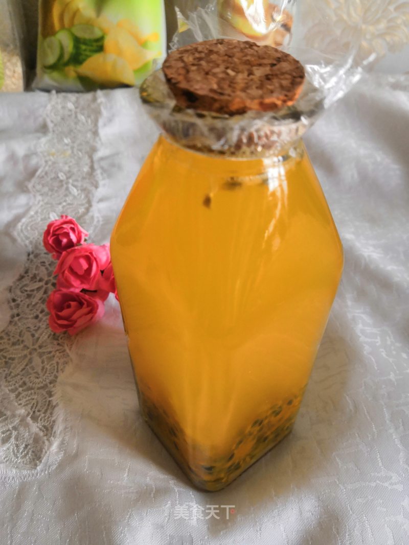 Homemade Passion Fruit Honey Water recipe