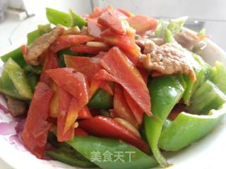 Fried Pork with Chili (full of Vitamins) recipe