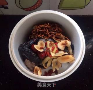 Cordyceps Flower Black Chicken Soup recipe