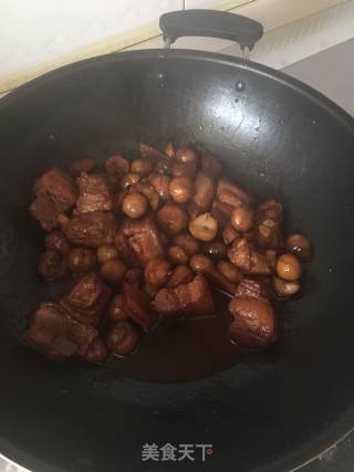 Braised Pork with Chestnut recipe