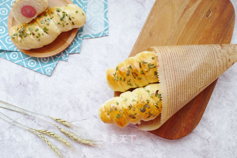 #the 4th Baking Contest and is Love to Eat Festival# Scallion Hot Dog Buns recipe