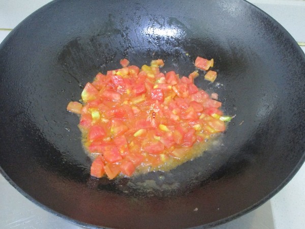 Tofu Soup with Tomato Shredded Pork recipe