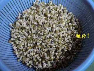Simple and Safe to Send Mung Bean Sprouts Yourself recipe