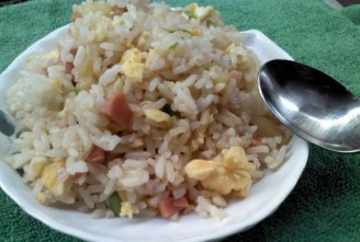 Golden Mixed Vegetable Fried Rice recipe