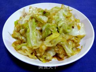Shredded Cabbage in Oyster Sauce recipe
