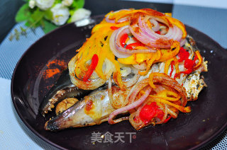 Grilled Salmon Head recipe